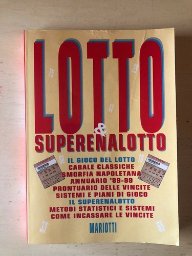 Lotto superenalotto edizione - lotto, e
