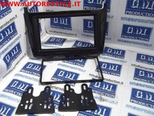 MASCHERINA NERO LUCIDO AUTORADIO NAVIGATORI GPS MONITOR 2 DIN POLO 2014
