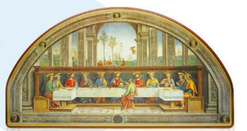 Quadro ultima cena legno - quadro,