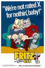 POSTER film Fritz il gatto