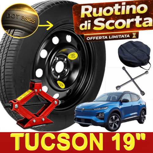 Ruotino scorta hyundai - ruotino, 19"