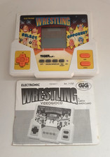 GIG TIGER ELECTRONIC - WRESTLING + ISTRUZIONI  watch retro game handheld