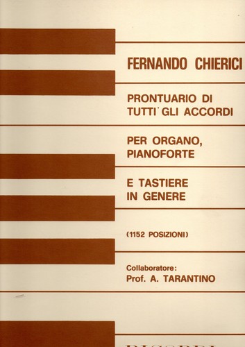 Chierici prontuario di tuti - f.,