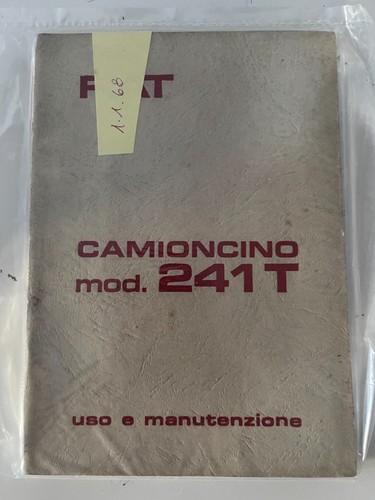 Libretto uso manutenzione - libretto,