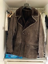 MONTONE RUFFO GIUBBOTTO UOMO GIACCA MARRONE INVERNALE L CAPPOTTO PARKA LUXURY