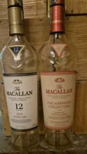 2 Macallan  Vuoti Empty Bottiglia Whisky Scotch