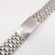 Bracciale orologio da polso vintage anni 60 JB Champion for Zodiac Sea Wolf 5 maglie S/S