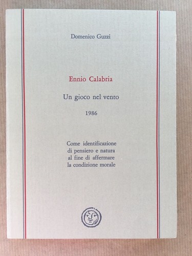 Ennio calabria gioco nel - gioco,