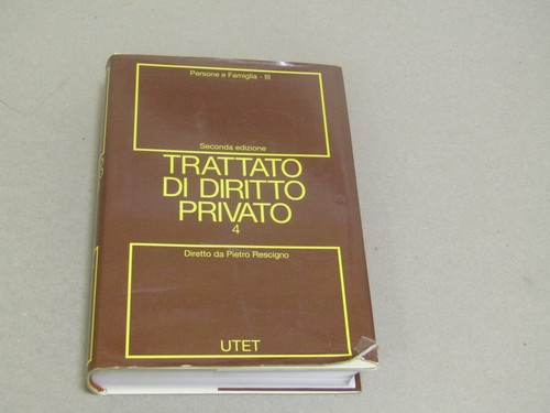 Trattato diritto privato 4 - diritto,