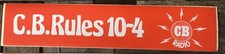 Radio vinyl bumper stickers - cb,