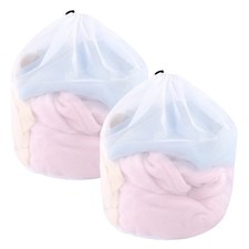 Lot de 2 filets à linge pour machine à laver 40 x 30 cm petit filet à linge a...