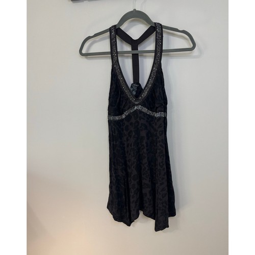 Guess knit leopard - halter, top