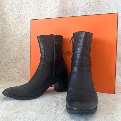 Stivali corti hermes - stivali, pelle
