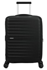 American Tourister Spinner 55 Exp Nero - Valigie Trolley Piccolo
