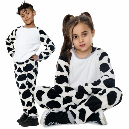 Kids cow print - sleeve, pyjamas