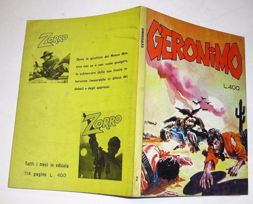 Fumetto western geronimo - western,
