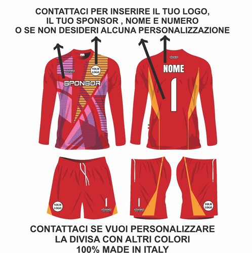 Completo portiere calcio - completo,