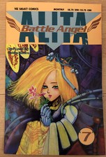 Viz Comics Alita Battle Angel Manga Fumetto #7 Parte 2 Yukito Kishiro Storia/Arte