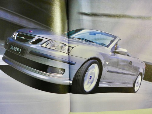 Saab cabriolet prospetto - cabriolet,