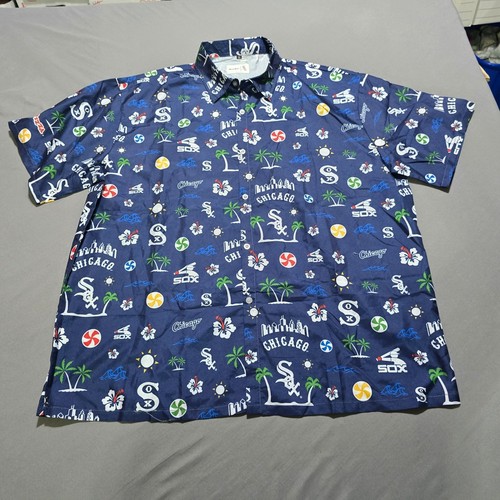 Camicia chicago white sox uomo - white,