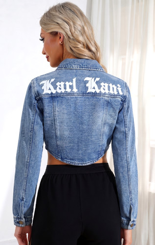 Karl kani giacca jeans - giacca, old