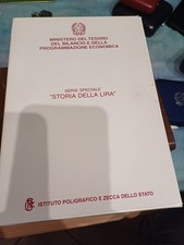 Repubblica Italiana STORIA DELLA LIRA  COFANETTO DITTICo fdc IN ARGENTO 835