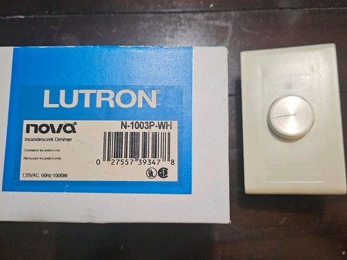 Lutron nova dimmer - lutron, a