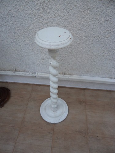 Vecchia colonna legno - colonna,