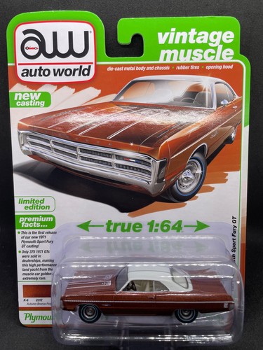 Auto world 1971 plymouth - 1971, sport