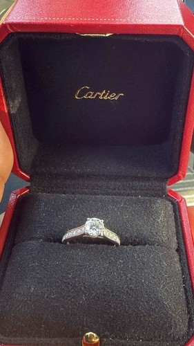 Cartier 1895 solitario - cartier,