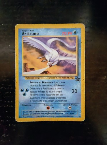 Carta pokemon articuno promo - carta,