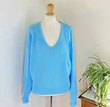 Maglione blu bambino senza