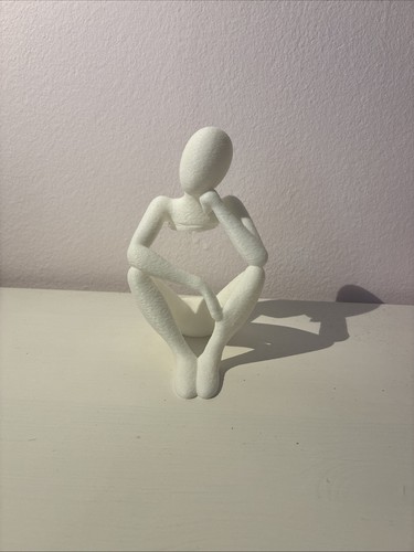 Pensatore astratto statua - pensatore,
