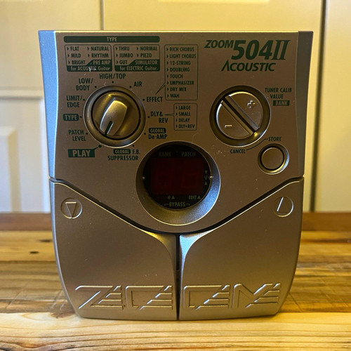 Zoom 504ii pedale processore - zoom,