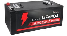 Batteria lifepo4 25.6v 200ah -