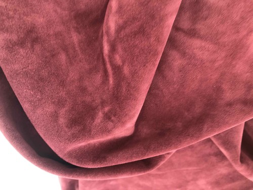 Pelle scamosciata colore