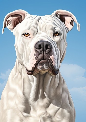 Dogo argentino cane natural - dogo,