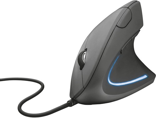 Ergonomic mouse trust nero - ergonomic,