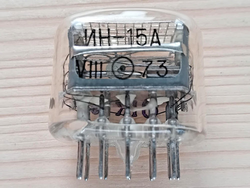 Tubo nixie 15a - x, (