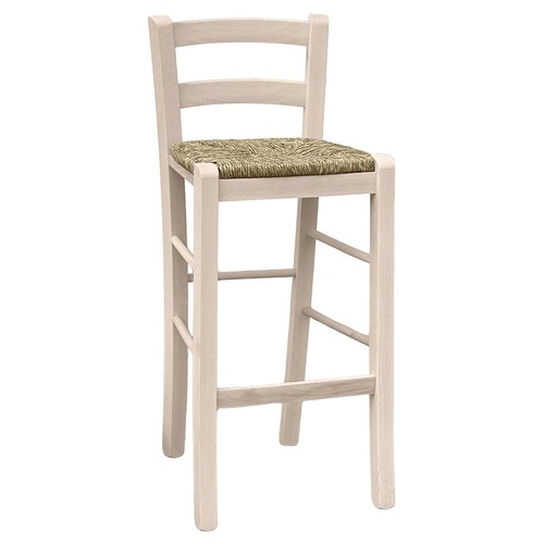 Sgabello snack legno - , grezzo