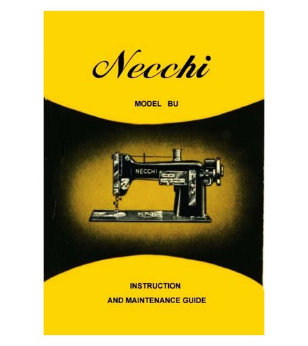 Istruzioni necchi bu - su, *