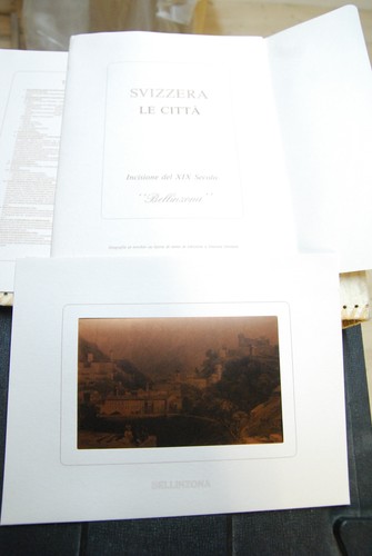 Bellinzona incisione del - bellinzona, xix
