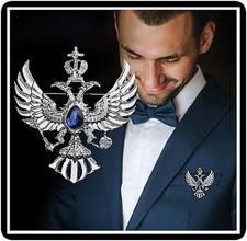 Spilla a Doppia Testa Di