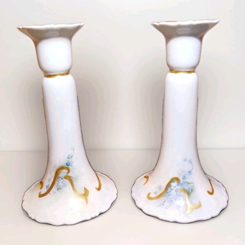 Antico candelabro porcellana