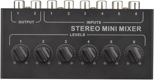 Mezzalanatore passivo stereo - stereo, 6