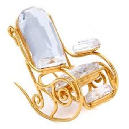 Swarovski crystal rocking - swarovski, "rocking