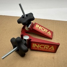 Lotto di 2 morsetti a vite Incra Miter Express Miter Gauge forma molto bella