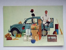 CITROEN 2 CV cavalli fourgonnette AUTO car CPA vintage cartolina postcard *