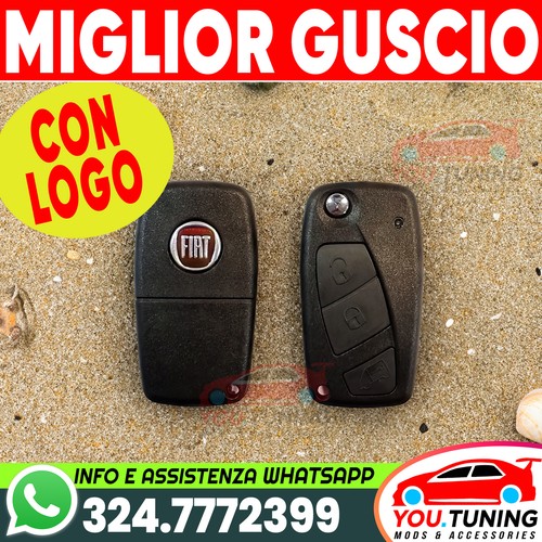 Guscio chiave fiat tasti - chiave, 3
