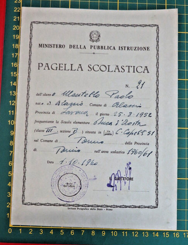 Pagella scolastica alassio - scolastica,